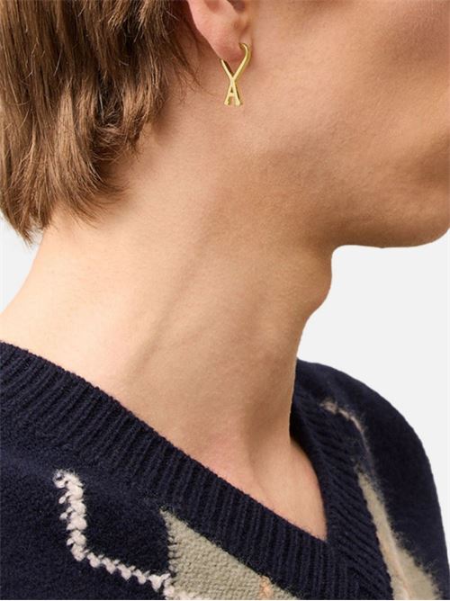 Orecchini con logo AMI PARIS | UJW924361902